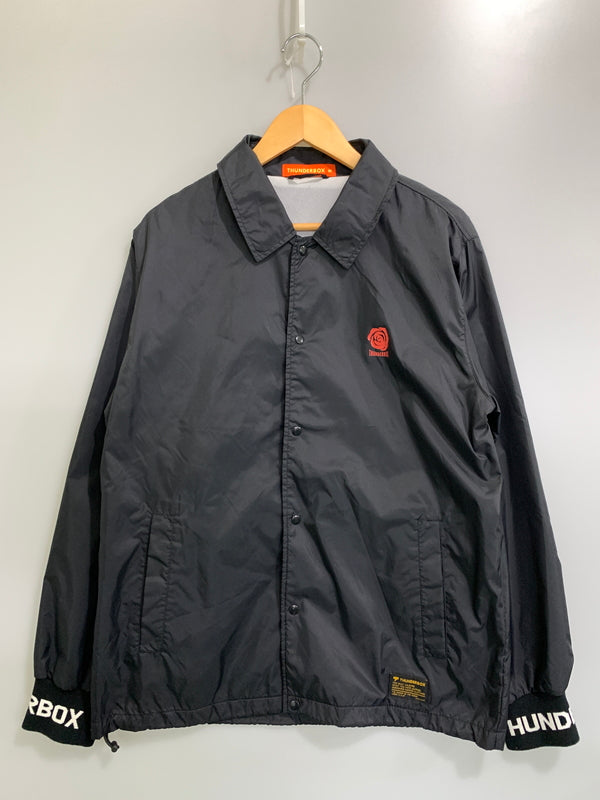 【中古品】【メンズ】 THUNDERBOX サンダーボックス HERO OF MTR JACKET ヒーロー オブ エムティーアール ジャケット アウター ナイロンジャケット 142-260922-hu-42-min サイズ：M カラー：ブラック 万代Net店
