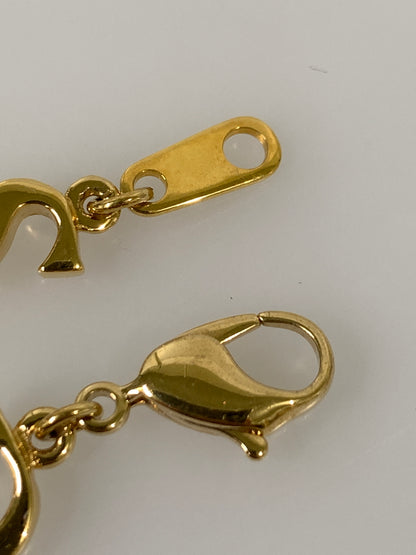 【中古品】【レディース】 CHRISTIAN DIOR クリスチャンディオール DIOR PARIS ブレスレット ディオール パリ ヴィンテージ アクサセリー ジュエリー ロゴ 182-260913-em-12-min カラー：ゴールド 万代Net店