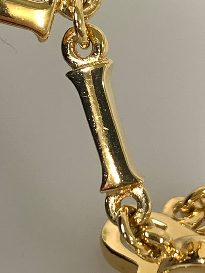 【中古品】【レディース】 CHRISTIAN DIOR クリスチャンディオール DIOR PARIS ブレスレット ディオール パリ ヴィンテージ アクサセリー ジュエリー ロゴ 182-260913-em-12-min カラー：ゴールド 万代Net店
