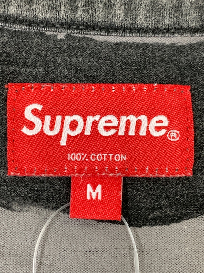 【中古品】【メンズ】 SUPREME シュプリーム GRADIENT S S TOP グラデーション ショート スリーブ トップ 半袖 シャツ 149-260922-hu-52-min サイズ：M カラー：グレー系 万代Net店