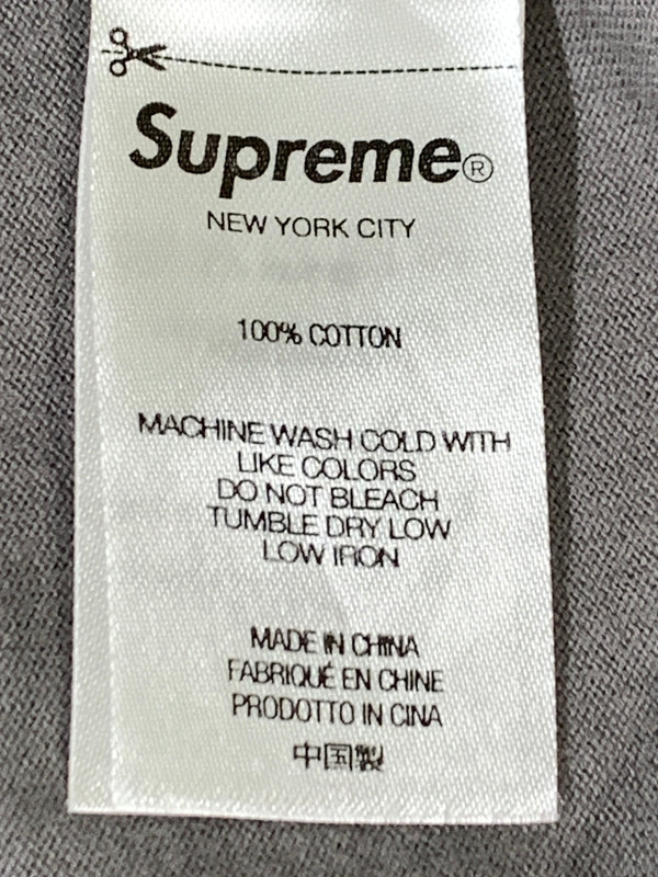 【中古品】【メンズ】 SUPREME シュプリーム GRADIENT S S TOP グラデーション ショート スリーブ トップ 半袖 シャツ 149-260922-hu-52-min サイズ：M カラー：グレー系 万代Net店