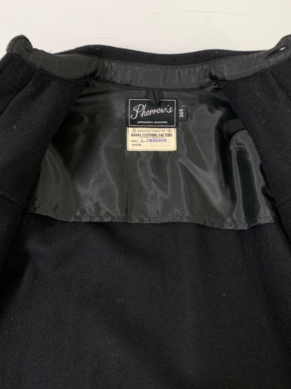 【中古品】【メンズ】 PHERROW’S フェローズ CPO SHIRT JACKET シャツ ジャケット アウター 145-260922-hu-40-min サイズ：36R カラー：ブラック 万代Net店