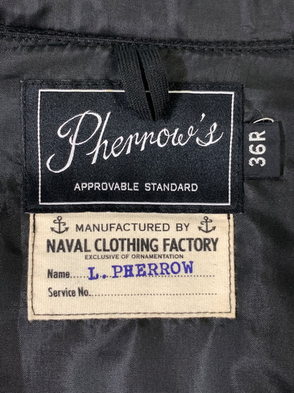 【中古品】【メンズ】 PHERROW’S フェローズ CPO SHIRT JACKET シャツ ジャケット アウター 145-260922-hu-40-min サイズ：36R カラー：ブラック 万代Net店