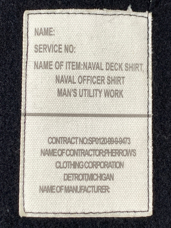 【中古品】【メンズ】 PHERROW’S フェローズ CPO SHIRT JACKET シャツ ジャケット アウター 145-260922-hu-40-min サイズ：36R カラー：ブラック 万代Net店