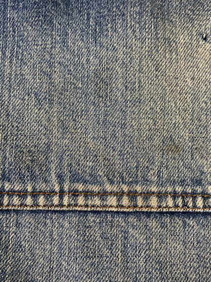 【中古品】【メンズ】 LEVI'S リーバイス 750刻印 オレンジタブ スモールE ボア デニムジャケット アウターGジャン 146-260922-hu-43-min サイズ：表記消えのため不明 カラー：ライトインディゴ 万代Net店