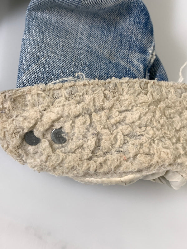 【中古品】【メンズ】 LEVI'S リーバイス 750刻印 オレンジタブ スモールE ボア デニムジャケット アウターGジャン 146-260922-hu-43-min サイズ：表記消えのため不明 カラー：ライトインディゴ 万代Net店