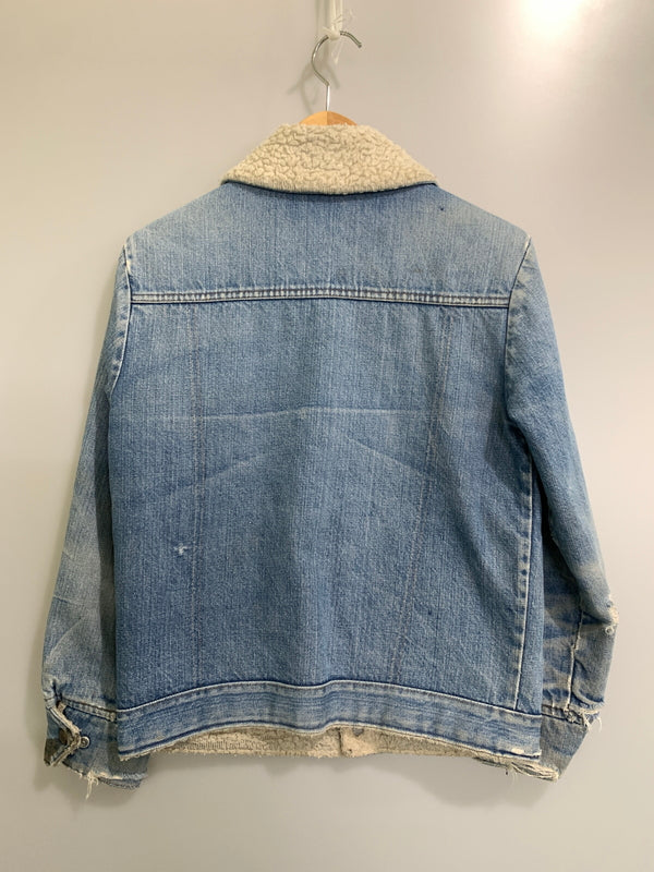 【中古品】【メンズ】 LEVI'S リーバイス 750刻印 オレンジタブ スモールE ボア デニムジャケット アウターGジャン 146-260922-hu-43-min サイズ：表記消えのため不明 カラー：ライトインディゴ 万代Net店