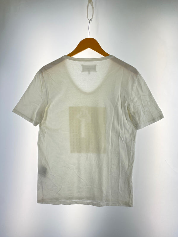 【中古品】【メンズ】 MAISON MARGIELA メゾン マルジェラ WHITE PUZZLE TEE ホワイト パズル Ｔシャツ トップス 141-260915-jt-21-min サイズ：44 カラー：ホワイト 万代Net店