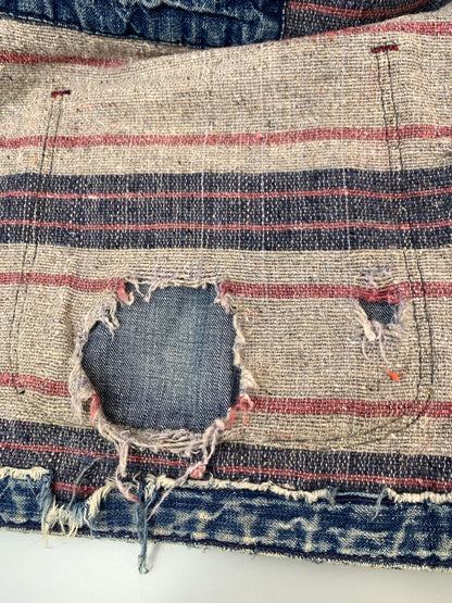 【現状渡し品】【メンズ】 VINTAGE 60S BLANKET LINING DENIM COVERALL ブランケット ライニング デニム カバーオール アウター 146-260915-jt-09-min サイズ：サイズ不明 下記参照 カラー：ライトインディゴ 万代Net店