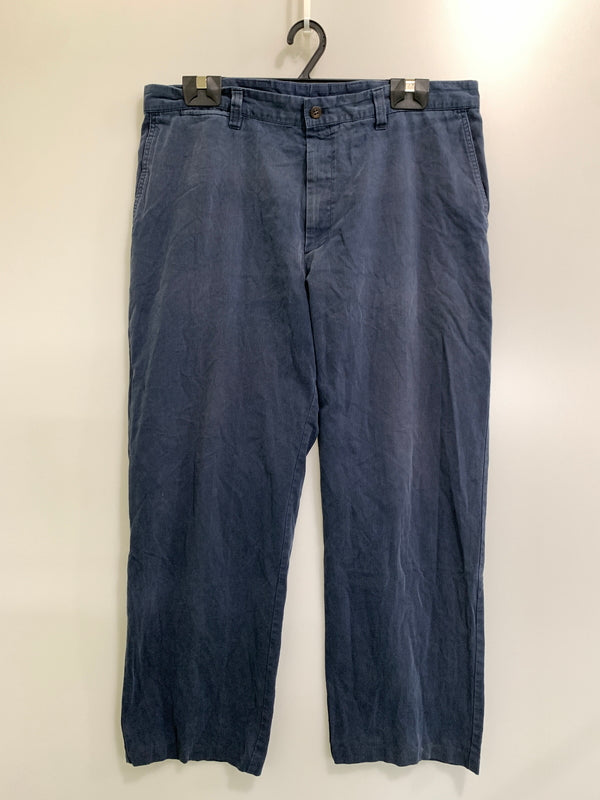 【中古品】【メンズ】 BURBERRY LONDON バーバリー ロンドン CORDUROY PANTS コーデュロイ パンツ ボトムス 152-260922-hu-56-min サイズ：50 カラー：ネイビー 万代Net店