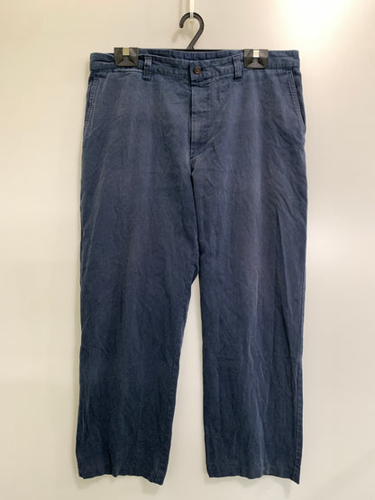 【中古品】【メンズ】 BURBERRY LONDON バーバリー ロンドン CORDUROY PANTS コーデュロイ パンツ ボトムス 152-260922-hu-56-min サイズ：50 カラー：ネイビー 万代Net店