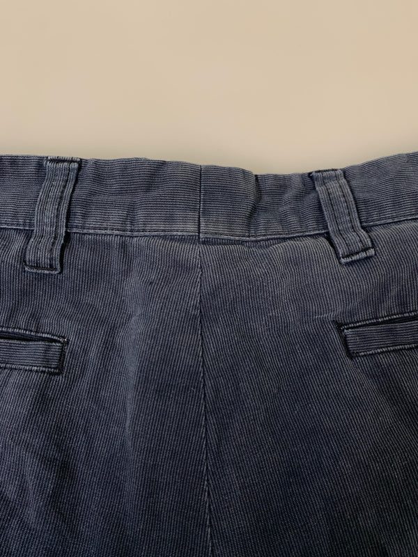 【中古品】【メンズ】 BURBERRY LONDON バーバリー ロンドン CORDUROY PANTS コーデュロイ パンツ ボトムス 152-260922-hu-56-min サイズ：50 カラー：ネイビー 万代Net店