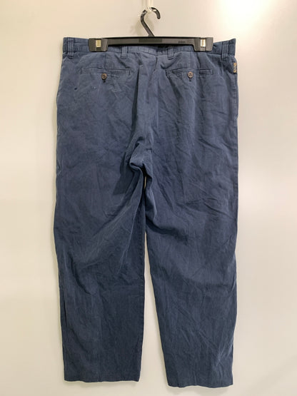 【中古品】【メンズ】 BURBERRY LONDON バーバリー ロンドン CORDUROY PANTS コーデュロイ パンツ ボトムス 152-260922-hu-56-min サイズ：50 カラー：ネイビー 万代Net店