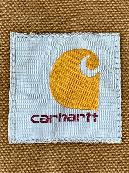 【現状渡し品】【メンズ】 CARHARTT カーハート RELAXED FIT DOUBLE KNEE DUCK OVERALLS リラックスド フィット ダブル ニー ダック オーバーオール オールインワン 146-260922-hu-54-min サイズ：48×32 カラー：ブラウン系 万代Net店