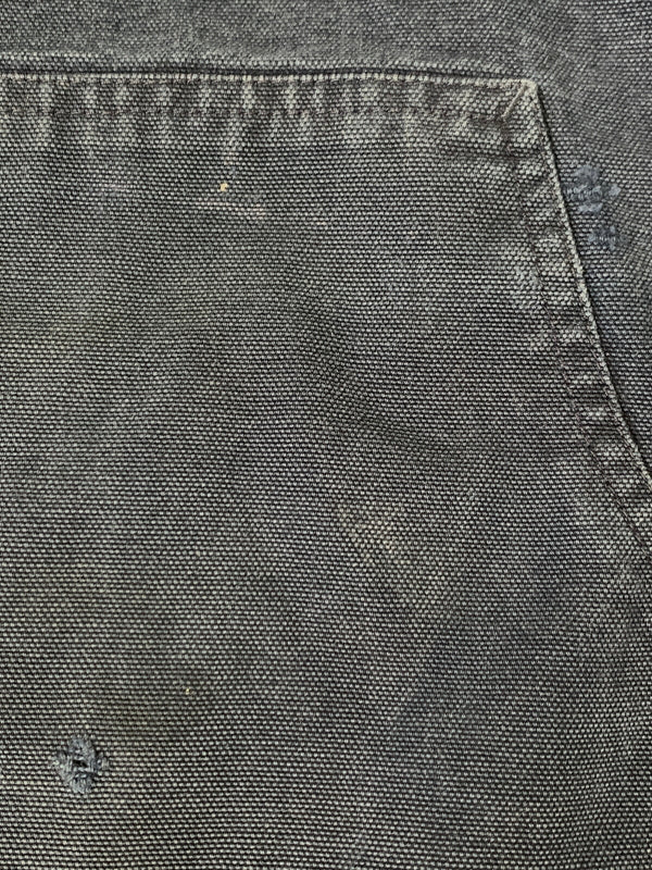 【現状渡し品】【メンズ】 CARHARTT カーハート RELAXED FIT DOUBLE KNEE DUCK OVERALLS リラックスド フィット ダブル ニー ダック オーバーオール オールインワン 146-260922-hu-55-min サイズ：40×32 カラー：ネイビー 万代Net店