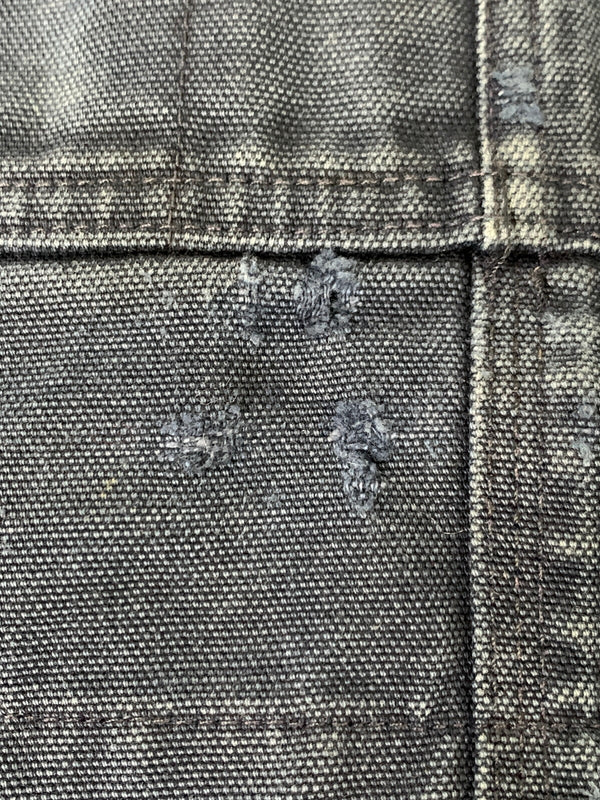 【現状渡し品】【メンズ】 CARHARTT カーハート RELAXED FIT DOUBLE KNEE DUCK OVERALLS リラックスド フィット ダブル ニー ダック オーバーオール オールインワン 146-260922-hu-55-min サイズ：40×32 カラー：ネイビー 万代Net店