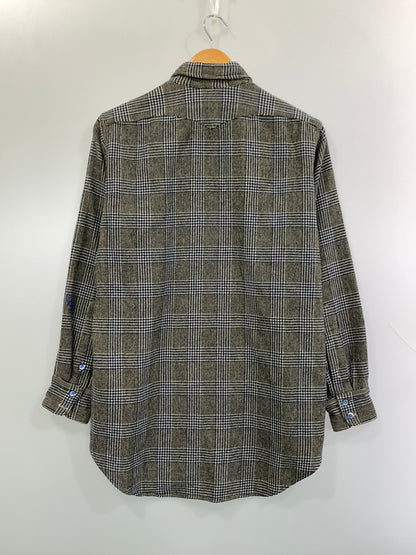【中古品】【メンズ】 BUCKLEY SHIRT バックリー シャツ 50S FLANNEL SHIRT 50年代 フランネル シャツ トップス 146-260915-jt-08-min カラー：ブラック/ホワイト/ブルー 万代Net店