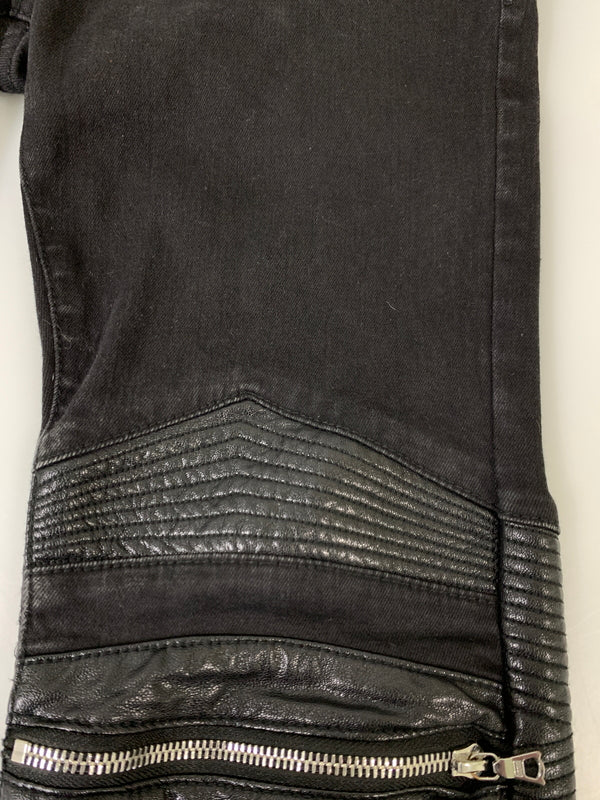 【中古品】【メンズ】 MNML ミニマル BIKER SKINNY DENIM PANT バイカー スキニー デニム パンツ ジーパン ボトムス 153-260922-hu-59-min サイズ：32 カラー：ブラック 万代Net店