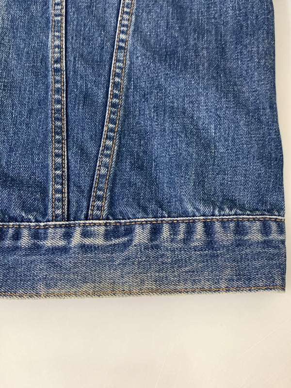 【中古品】【メンズ】 LEVI'S リーバイス T13刻印 ユーロモデル デニムジャケット 70500-0414 アウター ジージャン 146-260916-hu-26-min サイズ：XL カラー：ブルーインディゴ 万代Net店