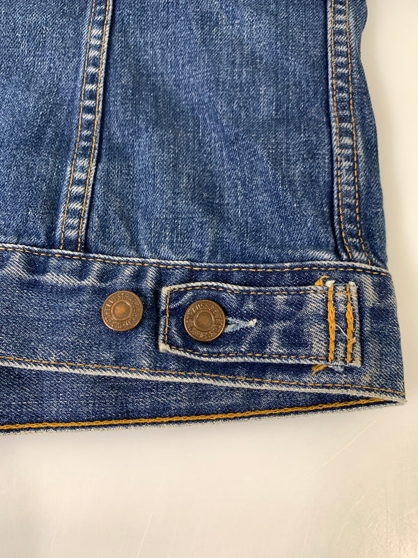 【中古品】【メンズ】 LEVI'S リーバイス T13刻印 ユーロモデル デニムジャケット 70500-0414 アウター ジージャン 146-260916-hu-26-min サイズ：XL カラー：ブルーインディゴ 万代Net店