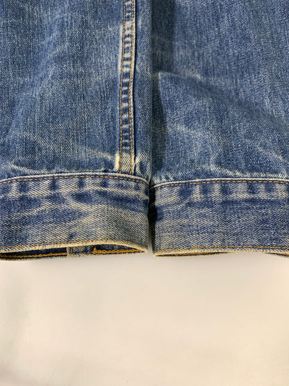 【中古品】【メンズ】 LEVI'S リーバイス T13刻印 ユーロモデル デニムジャケット 70500-0414 アウター ジージャン 146-260916-hu-26-min サイズ：XL カラー：ブルーインディゴ 万代Net店