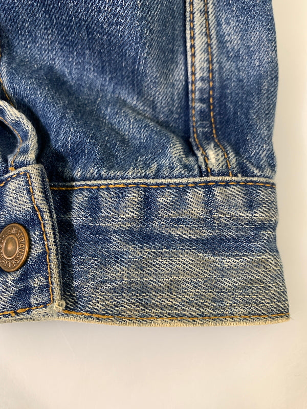 【中古品】【メンズ】 LEVI'S リーバイス T13刻印 ユーロモデル デニムジャケット 70500-0414 アウター ジージャン 146-260916-hu-26-min サイズ：XL カラー：ブルーインディゴ 万代Net店