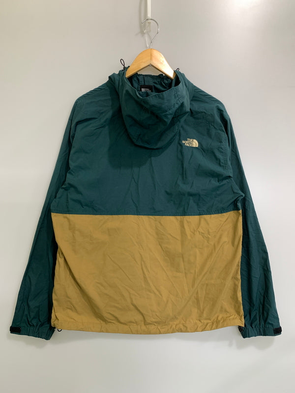 【中古品】【メンズ】 THE NORTH FACE ザ ノースフェイス COMPACT JACKET コンパクト ジャケット NP71830 アウター ナイロンジャケット ライトアウター 144-260922-hu-45-min サイズ：L カラー：ベージュ/ブルーグリーン系 万代Net店