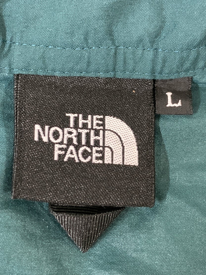 【中古品】【メンズ】 THE NORTH FACE ザ ノースフェイス COMPACT JACKET コンパクト ジャケット NP71830 アウター ナイロンジャケット ライトアウター 144-260922-hu-45-min サイズ：L カラー：ベージュ/ブルーグリーン系 万代Net店