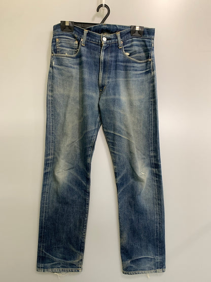 【中古品】【メンズ】 GOOD ENOUGH グッド イナフ STRAIGHT DENIM ストレート デニム ジーパン パンツ 153-260922-hu-58-min サイズ：W34L32 カラー：インディゴ 万代Net店