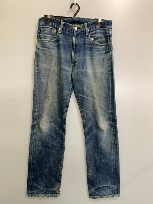 【中古品】【メンズ】 GOOD ENOUGH グッド イナフ STRAIGHT DENIM ストレート デニム ジーパン パンツ 153-260922-hu-58-min サイズ：W34L32 カラー：インディゴ 万代Net店