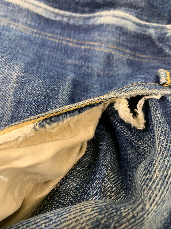 【中古品】【メンズ】 GOOD ENOUGH グッド イナフ STRAIGHT DENIM ストレート デニム ジーパン パンツ 153-260922-hu-58-min サイズ：W34L32 カラー：インディゴ 万代Net店