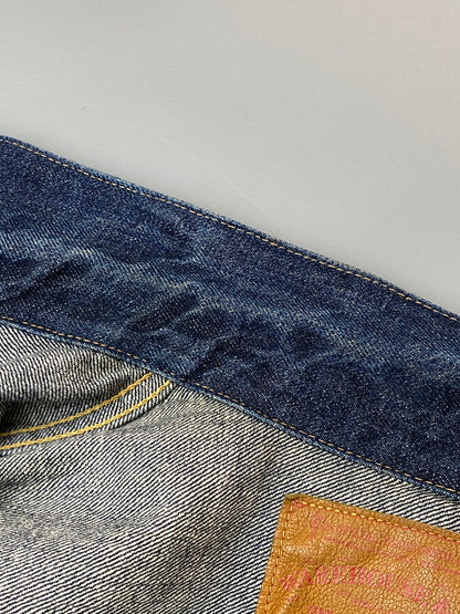 【中古品】【メンズ】 WAREHOUSE ウエアハウス DENIM JACKET LOT 2001XX デニムジャケット ライトアウター 145-260917-yn-23-min サイズ：36 カラー：インディゴ 万代Net店