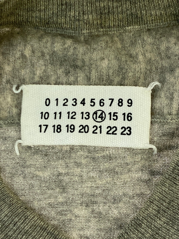 【中古品】【メンズ】 MAISON MARTIN MARGIELA メゾン マルタン マルジェラ HA009 06AW ここのえタグ エルボーパッチ Vネック ニットセーター トップス 141-260915-jt-23-min サイズ：M カラー：ライトグレー 万代Net店