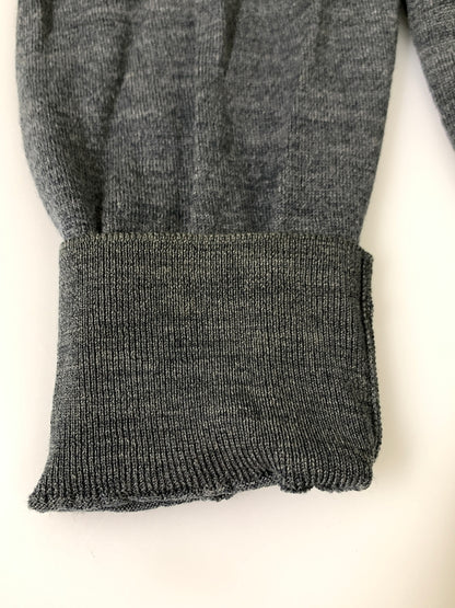 【中古品】【メンズ】 JOHN SMEDLEY ジョンスメドレー NEW ZERLAND MERINO LS KNIT ニュージーランド メリノ ロング スリーブ ニット CA45550 トップス 141-260922-hu-41-min サイズ：L カラー：グレー 万代Net店