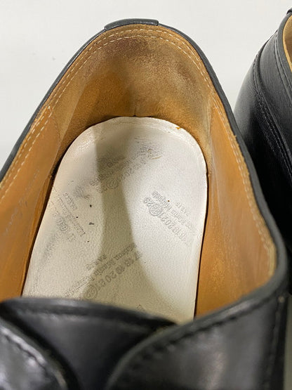 【中古品】【メンズ】 MAISON MARTIN MARGIELA メゾン マルジェラ ストレート チップ シューズ 革靴 レザー 164-260916-hu-05-min サイズ：41 カラー：ブラック 万代Net店