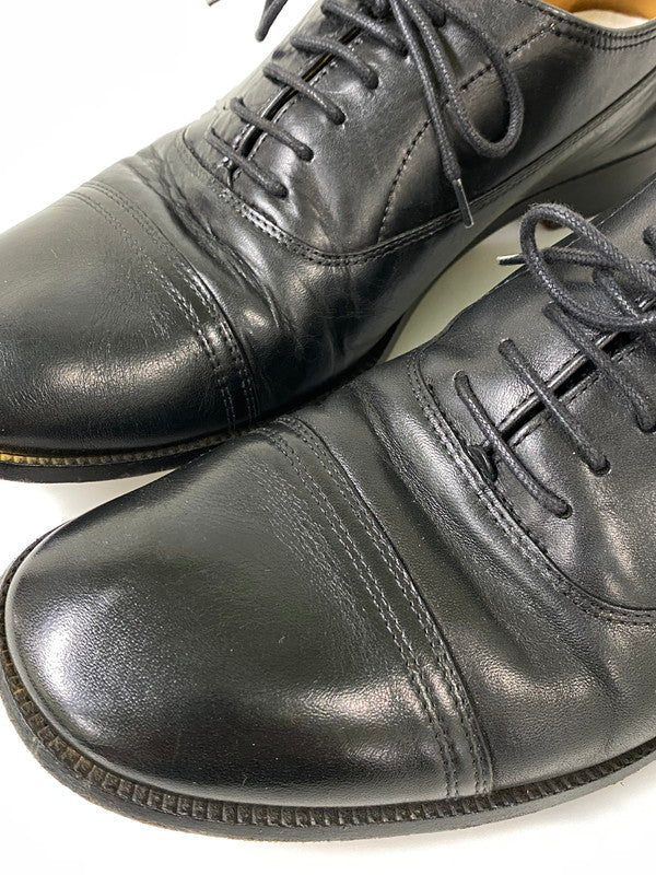 【中古品】【メンズ】 MAISON MARTIN MARGIELA メゾン マルジェラ ストレート チップ シューズ 革靴 レザー 164-260916-hu-05-min サイズ：41 カラー：ブラック 万代Net店