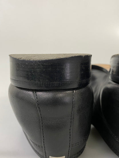 【中古品】【メンズ】 MAISON MARTIN MARGIELA メゾン マルジェラ ストレート チップ シューズ 革靴 レザー 164-260916-hu-05-min サイズ：41 カラー：ブラック 万代Net店