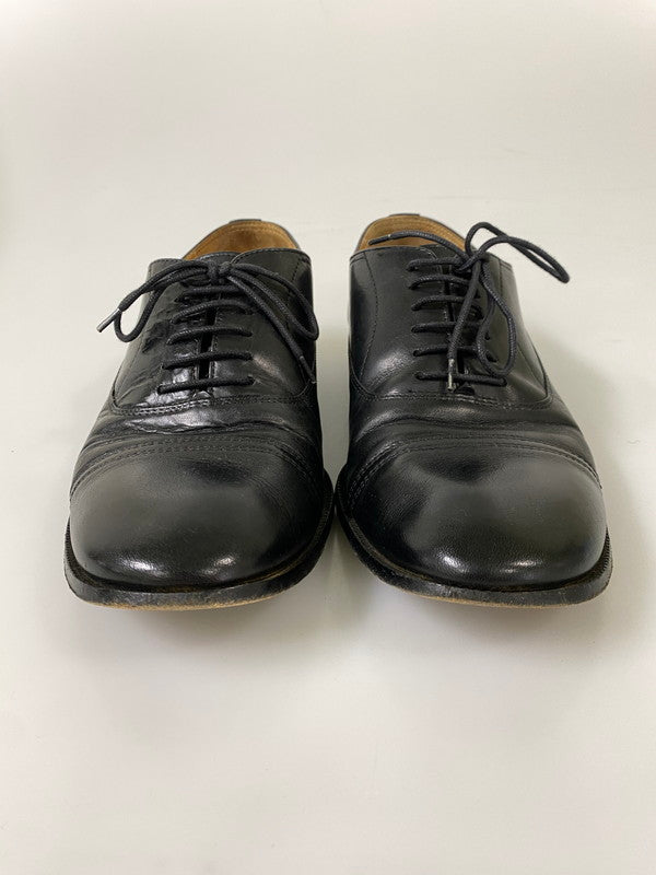 【中古品】【メンズ】 MAISON MARTIN MARGIELA メゾン マルジェラ ストレート チップ シューズ 革靴 レザー 164-260916-hu-05-min サイズ：41 カラー：ブラック 万代Net店