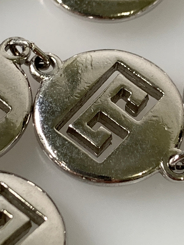 【中古品】【メンズ/レディース】 GIVEMCHY ジバンシィ ネックレス アクセサリー ジュエリー Gロゴ メタルチェーン 192-260913-em-10-min カラー：シルバー 万代Net店