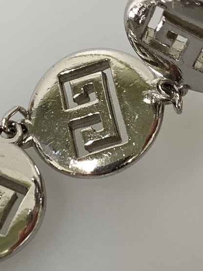 【中古品】【メンズ/レディース】 GIVEMCHY ジバンシィ ネックレス アクセサリー ジュエリー Gロゴ メタルチェーン 192-260913-em-10-min カラー：シルバー 万代Net店