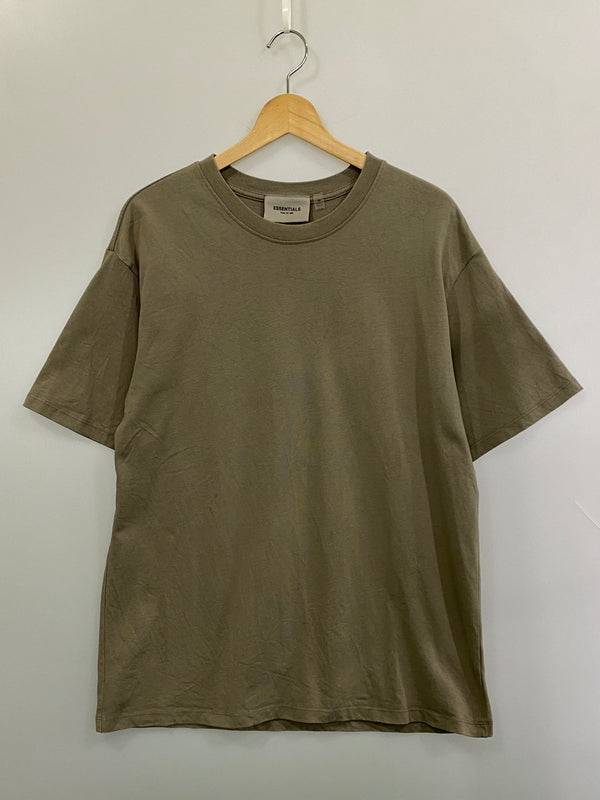 【中古品】【メンズ】 ESSENTIALS エッセンシャルズ SS TEE ショートスリーブ ティー 半袖 142-260916-hu-70-min サイズ：M カラー：グレージュ系 万代Net店