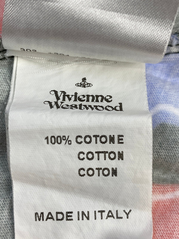 【中古品】【レディース】 VIVIENNE WESTWOOD ヴィヴィアンウエストウッド 月と星 SS Tシャツ トップス 141-260915-jt-17-min サイズ：M カラー：グレー 万代Net店