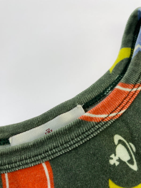 【中古品】【レディース】 VIVIENNE WESTWOOD ヴィヴィアンウエストウッド 月と星 SS Tシャツ トップス 141-260915-jt-17-min サイズ：M カラー：グレー 万代Net店