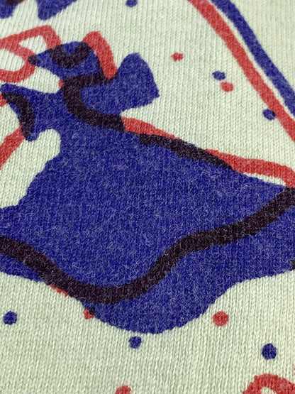 【中古品】【メンズ】 VIVIENNE WESTWOOD MAN ヴィヴィアンウエストウッドマン PRINT TEE プリント Ｔシャツ トップス 141-260915-jt-18-min サイズ：44 カラー：ライトグリーン 万代Net店