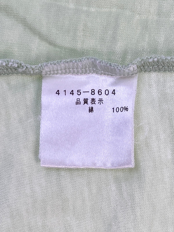 【中古品】【メンズ】 VIVIENNE WESTWOOD MAN ヴィヴィアンウエストウッドマン PRINT TEE プリント Ｔシャツ トップス 141-260915-jt-18-min サイズ：44 カラー：ライトグリーン 万代Net店