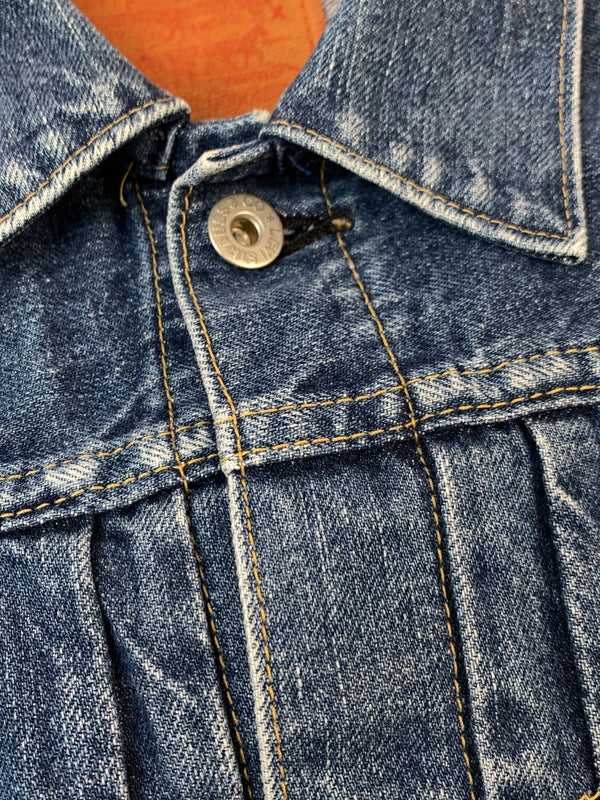 【中古品】【メンズ】 LEVI'S リーバイス 90'S 71506XX 1ST DENIM JACKET 90年代 ファースト デニム ジャケット アウター 146-260915-jt-01-min サイズ：40 カラー：インディゴ 万代Net店