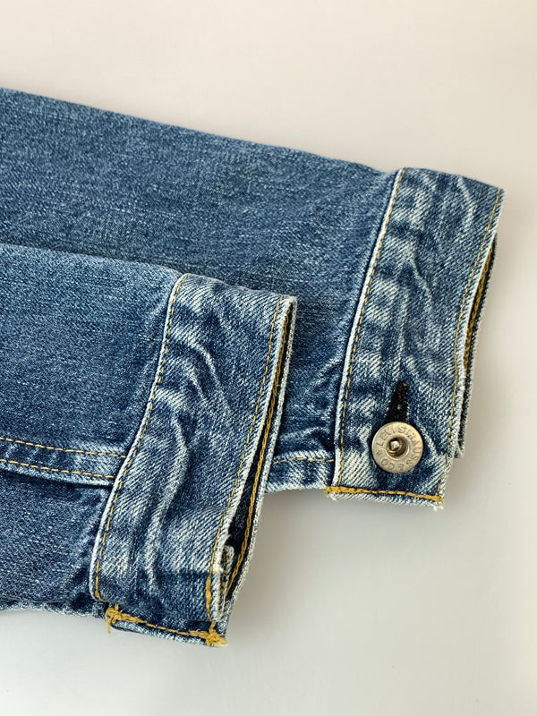 【中古品】【メンズ】 LEVI'S リーバイス 90'S 71506XX 1ST DENIM JACKET 90年代 ファースト デニム ジャケット アウター 146-260915-jt-01-min サイズ：40 カラー：インディゴ 万代Net店