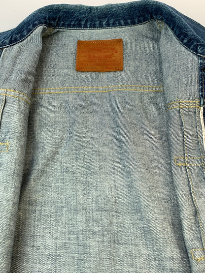 【中古品】【メンズ】 LEVI'S リーバイス 90'S 71506XX 1ST DENIM JACKET 90年代 ファースト デニム ジャケット アウター 146-260915-jt-01-min サイズ：40 カラー：インディゴ 万代Net店