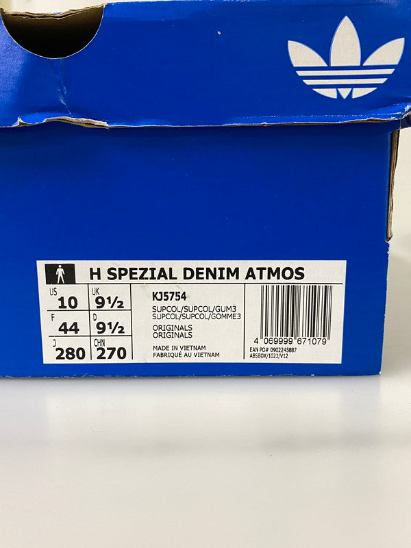【中古品】【メンズ】 ADIDAS アディダス HANDBALL SPEZIAL LT ATMOS DENIM ハンドボール スペツィアル LT アトモス デニム KJ5754 靴 スニーカー シューズ 161-260916-hu-20-min カラー：インディゴ 万代Net店