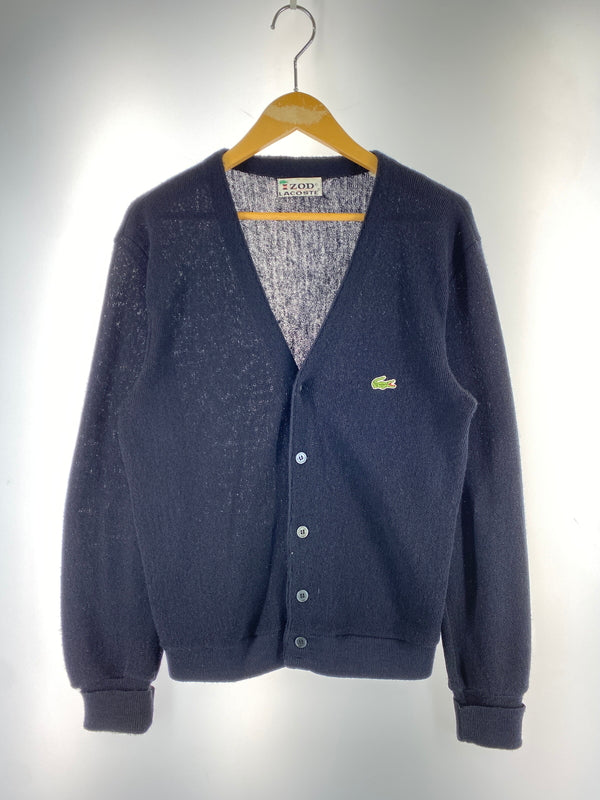 【中古品】【メンズ】 IZOD LACOSTE アイゾッド ラコステ BLACK CARDIGAN ブラック カーディガン トップス 146-260915-jt-29-min サイズ：M カラー：ブラック 万代Net店